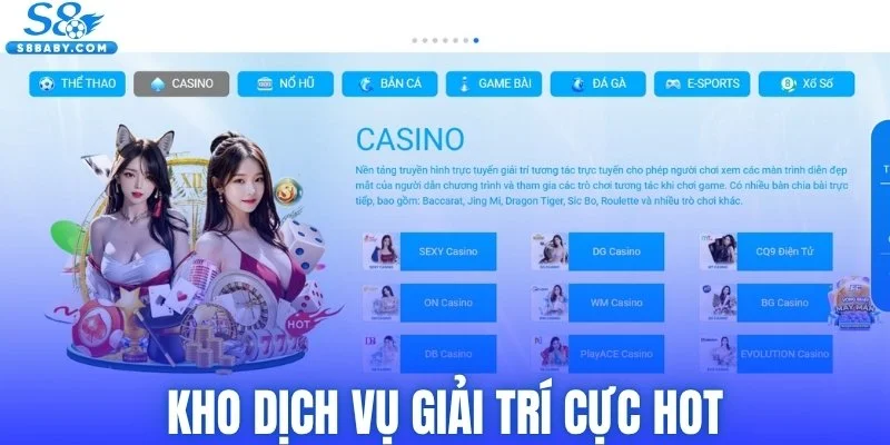 Top 4 dịch vụ giải trí cực hot làm nên tên tuổi của S8
